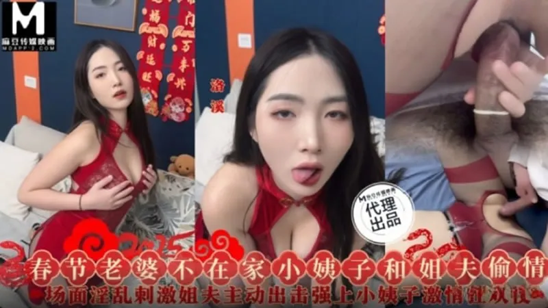 春节老婆不在家小姨子和姐夫偷情